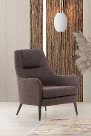 Resim MOBETTO Salda Berjer Salon&oturma Odası Berjer - Kahve 