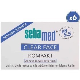 Resim Sebamed Clear Face Sivilce Ve Akne Karşıtı 100 Gr 6 Paket 