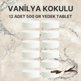 Resim Saban Nem Alıcı Rutubet ve Küf Önleyici Yedek Tablet Vanilya 2X500 6'lı 