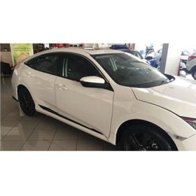 Resim BTG Honda Civic Fc5-Fk7 Uyumlu Siyah Kapı Çıtası 