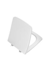 Resim VitrA Metropole 132-401R009 İnce Klozet Kapağı, Mat Beyaz 