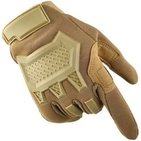 Resim Mufunye Motosiklet Sürüş Eldivenleri, Erkekler İçin Retro Dış Mekan Eldivenleri, Hafif Ve Dayanıklı, Haki Xl Is31737b-cxc241115 