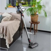 Resim Arnica Hepa 13 3 Kademeli Dijital Motorlu Ultra Çekim Güçlü Premium Dikey Şarjlı Süpürge + Onerous Tartı 