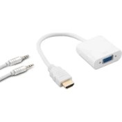 Resim Molix MX1245 HDMI To VGA + Ses Aktif Dönüştürücü Aparat 