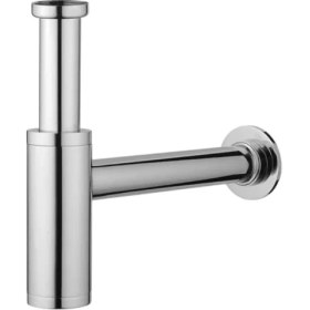 Resim Hakay T Tipi Lavabo Sifonu - Krom Renk, G 1 1/4” Giriş 
