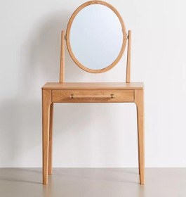 Resim ŞafakMobilya Masif Ahşap Rustik Model Makyaj Masası 