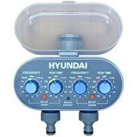 Resim Hyundai G21010 Çift Çıkışlı Elektronik Sulama Zamanlama Saati 
