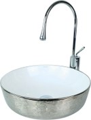 Resim Pure Concept Pure Flower Platin Tezgah Üstü Lavabo Sw-336 