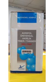 Resim AKZONOBEL Akripol Üniversal Akrilik Tiner Hızlı 3 Lt 