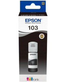 Resim EPSON C13T00S14A (103) SİYAH MÜREKKEP 65ML 