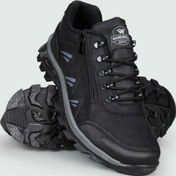 Resim Prego (Wanderfull) RAHAT BATTAL BOY SİYAH FÜME ERKEK SPOR AYAKKABI 3007 SİYAH 
