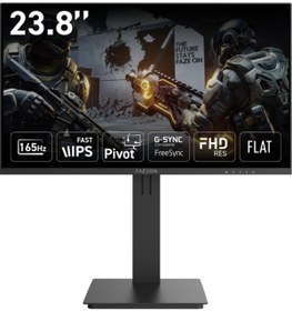 Resim FAZEON X24F166P 24” 165Hz 5ms IPS Full HD HDMI+DP Pivot Gaming Monitör 