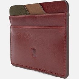 Resim Valmenti Elton Erkek Bordo Hakiki Deri Cuzdan,kartlık,anahtarlık 301 Elton Kartlık Y24 Bordo 