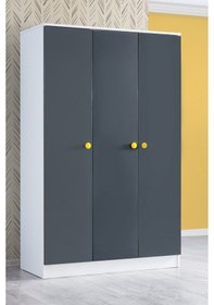 Resim Ranza, Metris Ranza Karyola Masa 3 Kapaklı Dolap 90 X 190 CM 