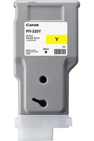Resim Canon PFI-320Y Yellow Sarı Plotter Kartuş TM-200-300-305 