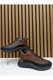 Resim BeyShoes İTHAL TABAN GÜNLÜK KULLANIM LASTİK BAĞCIKLI 