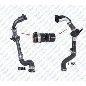 Resim Turbo Hortumu Kucuk Megane 3-Fluence 1,5Dci K9K 110Hp 504616933 