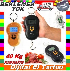 Resim 40 Kg Kapasite Dijital El Tartısı-el Terazisi Kampanyalı 