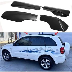 Resim Challenger Toyota Rav4 2001-2005 4 Adet Tavan Rafı Kapak Kılıfı 