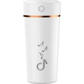 Resim Beverly Taşınabilir Masa Üstü Mini Hava Nemlendiricisi Ev Ofis Arabası 200 ml. 5H Renkli Beyaz (Yurt Dışından) 