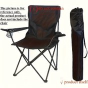 Resim 2 Adet Taşınabilir Katlanır Sandalye ve Çadır Direği Saklama Çantası - Dayanıklı Polyester, Kompakt Tasarım, Kamp Aksesuarları için Uygun, Plaj & Dış Mekan Kullanımı | Şık Düzenleyici Çözüm | Polyester Çantalar 