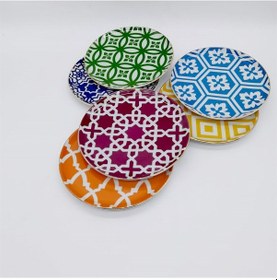 Resim Porland Morocco Serisi 6 Adet 20Cm Düz Tabak 