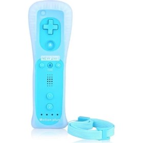 Resim xPhone Store Zshskj Nintendo Wii / Wiiu Host Için Kablosuz Oyun Denetleyicisi - Mavi (Yurt Dışından) 