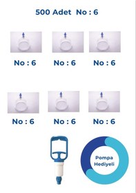 Resim Kupasan 500 Adet 6 No Hacamat Kupası 