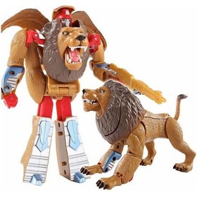 Resim Robota Dönüşen Aslan Oyuncak 