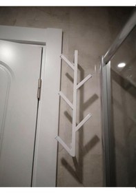 Resim FİDAN Metal Antre Çanta ,Banyo Bornoz ve Havlu Askılık (50cm) Diğer 