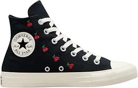 Resim Converse Erkek Ox Chuck 70 Spor Ayakkabı, Siyah/Beyaz/Kırmızı, 10.5 Women/8.5 Men 