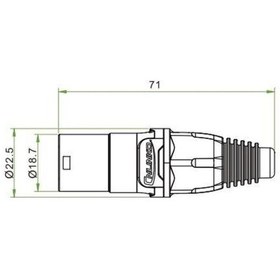 Resim Motorobit Yt-Rj45-Cpe-10-002 Rj45 Erkek Soket 