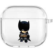 Resim mooodcase 3. Nesil Uyumlu Baby Batman Desenli Premium Silikonlu Şeffaf Kılıfı 