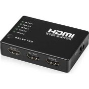 Resim Net-X NT-213 3 Port HDMI Swıtch Kumandalı 