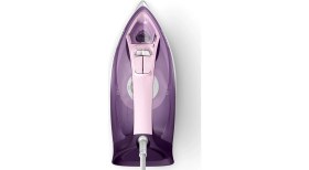 Resim Havalı Pembe Buharlı Ütü 2400W, Steamglide, 180G Şok Buhar, 40G/DK Sürekli Buhar 