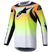 Resim Alpinestars Fluid Wurx Kros Motosiklet Jerseyi Sarı Siyah 