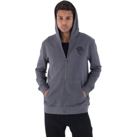 Resim Hurley Sider Zip Hood Erkek Gri Sweatshirt 