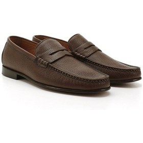 Resim Gönderi R Kösele Taban Hakiki Deri Loafer Ayakkabı Taba 