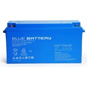 Resim Blue Battery 12 Volt 150 Ah Bakımsız Kuru Akü , Ups Aküsü 