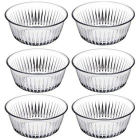 Resim Paşabahçe 530156 330cc 6lı Frezya Kase Takımı Şeffaf 