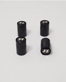 Resim Sibop Kapağı Metal 4 Takım Hyundai - Siyah 