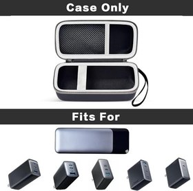 Resim Anker 737 Güç Bankası (PowerCore 24K) için Taşıma Çantası, Anker 737 24.000mAh Güç Bankası için Taşınabilir Seyahat Saklama Çantası, Ekstra Mesh Cepli Powerbank Koruyucu Kılıf, Oxford Kumaş (Sadece 