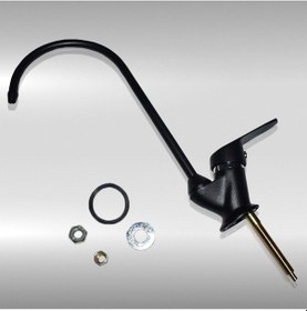 Resim WaterMelon Su Arıtma Cihazı Lüks Avrupa Ankastre Siyah Renk Fırın Boya Özel Tasarım Musluk 