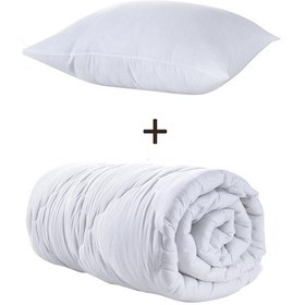 Resim MicrofiberTek Kişilik Yorgan +2 Yastık Hediyeli 