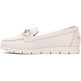 Resim Venüs 25076042 Kadın Hakiki Deri Tokalı Comfort Günlük Ayakkabı Bej 