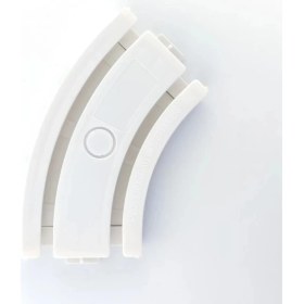 Resim Bucuks Mey Ithalat® Korniş Dönüşü 2 Raylı 45 Derece 