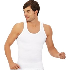 Resim Mody 2 Adet Erkek % 100 Pamuk Likralı Sporcu Atleti (Rambo Atleti) 