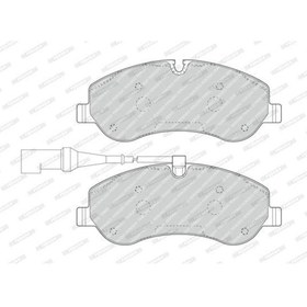 Resim Ford ÖN FREN DİSK BALATA ( FORD TRANSİT CUSTOM V362 12- V363 14- ) 