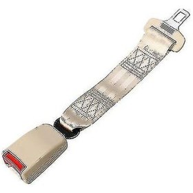 Resim Emniyet Kemerleri 2 Paket Evrensel Araba Emniyet Kemeri Uzatıcısı Ayarlanabilir Emniyet Kemeri Uzatma Kayışı 23cm 1 Adet 36cm Bej 