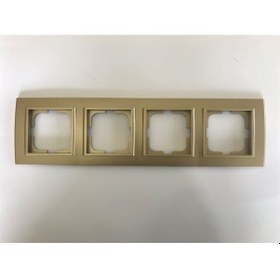 Resim Ovivo Mina Titanyum Dörtlü Çerçeve 